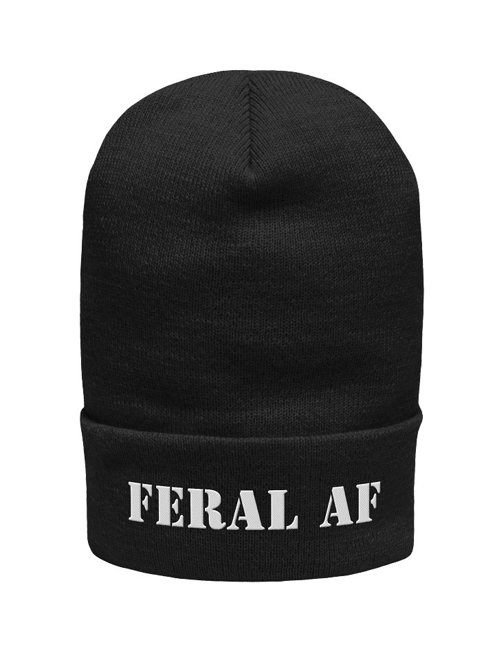 Feral AF Beanie product image (1)
