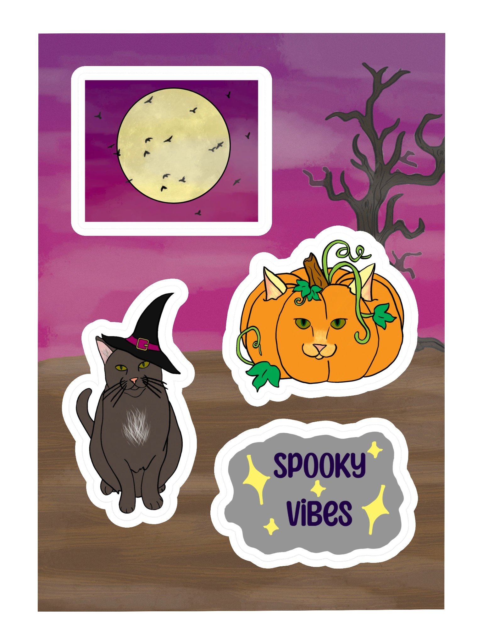 Spooky Vibes Sticker Sheet product image (3)