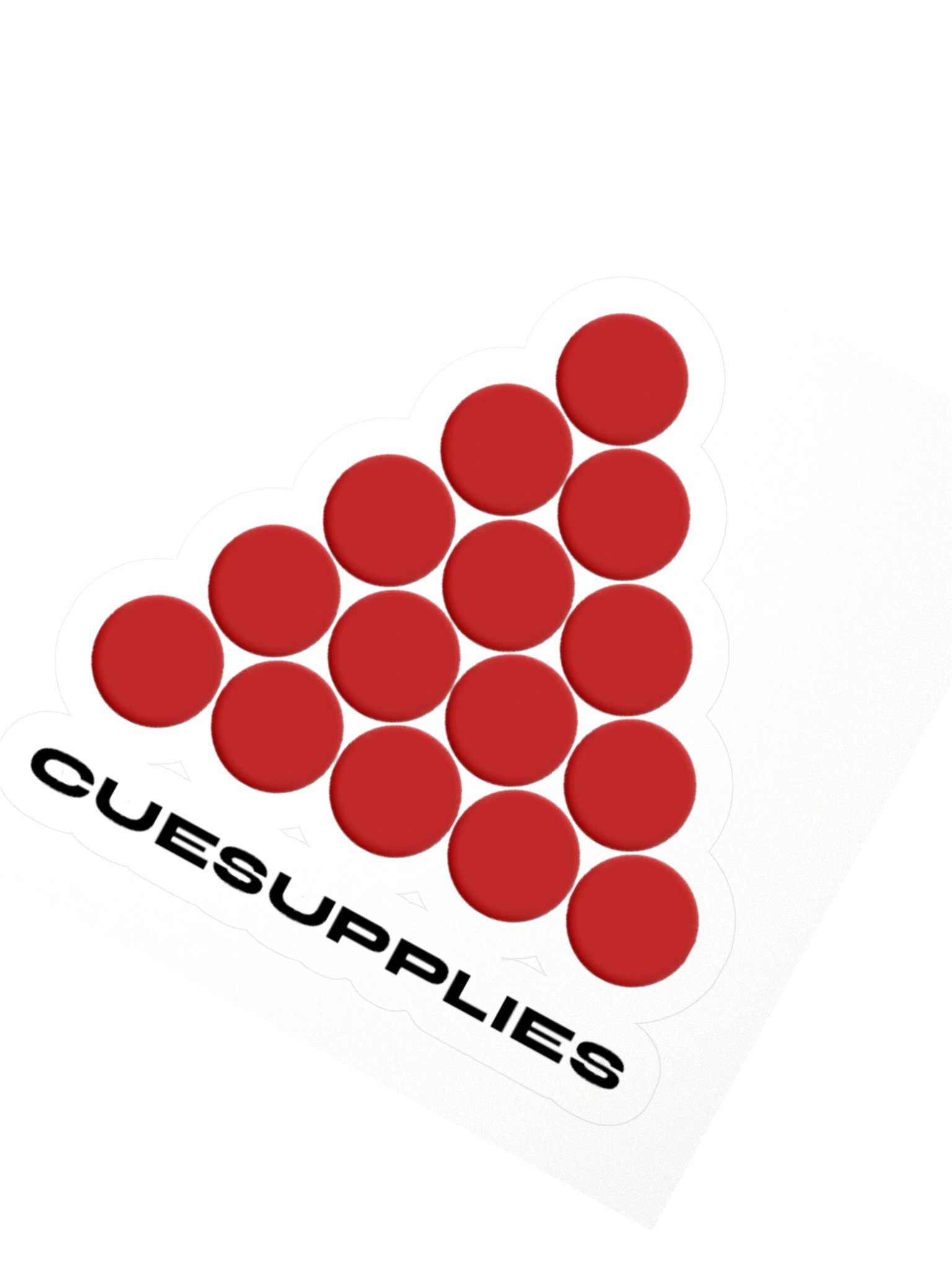 CUESUPPLIES 15 Reds Sticker product image (2)