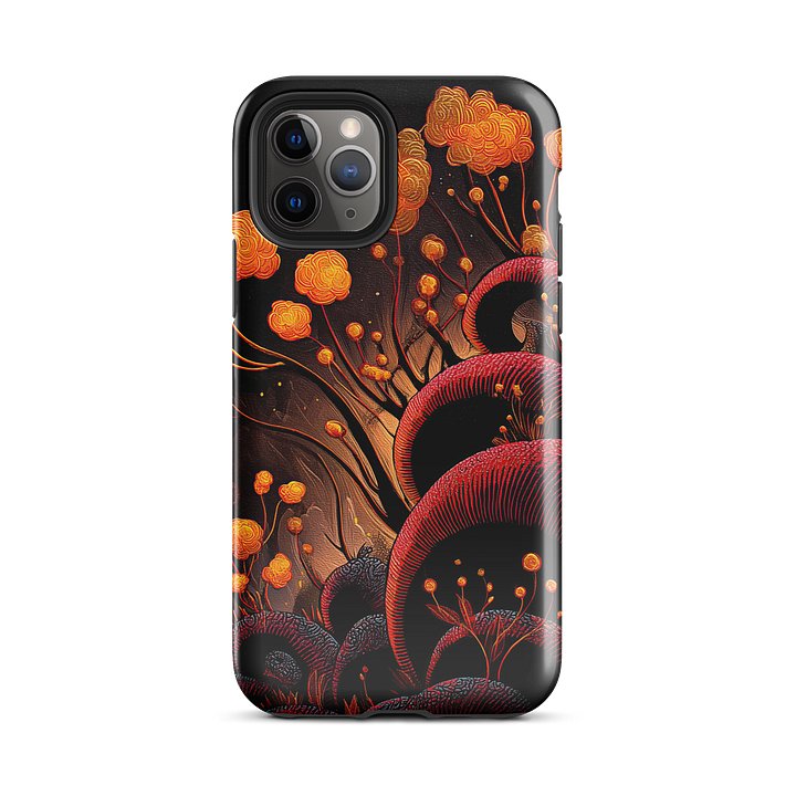 Golden Bloom iPhone Case – Ornate Organic Glow Design product image (29)
