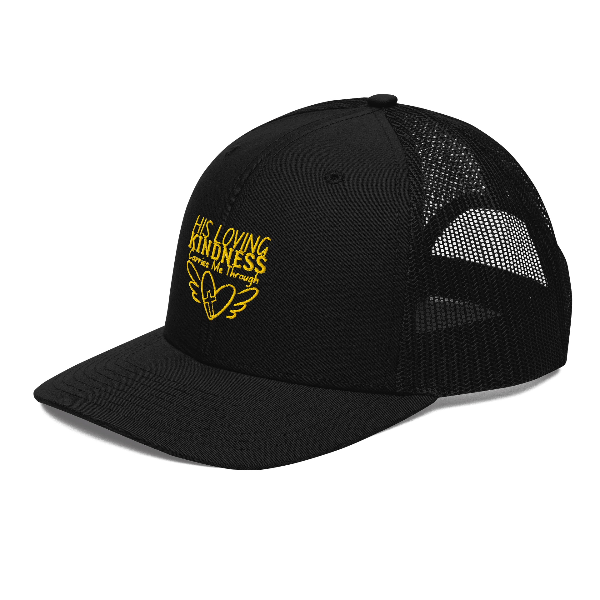His loving kindness embroidered trucker hat product image (2)
