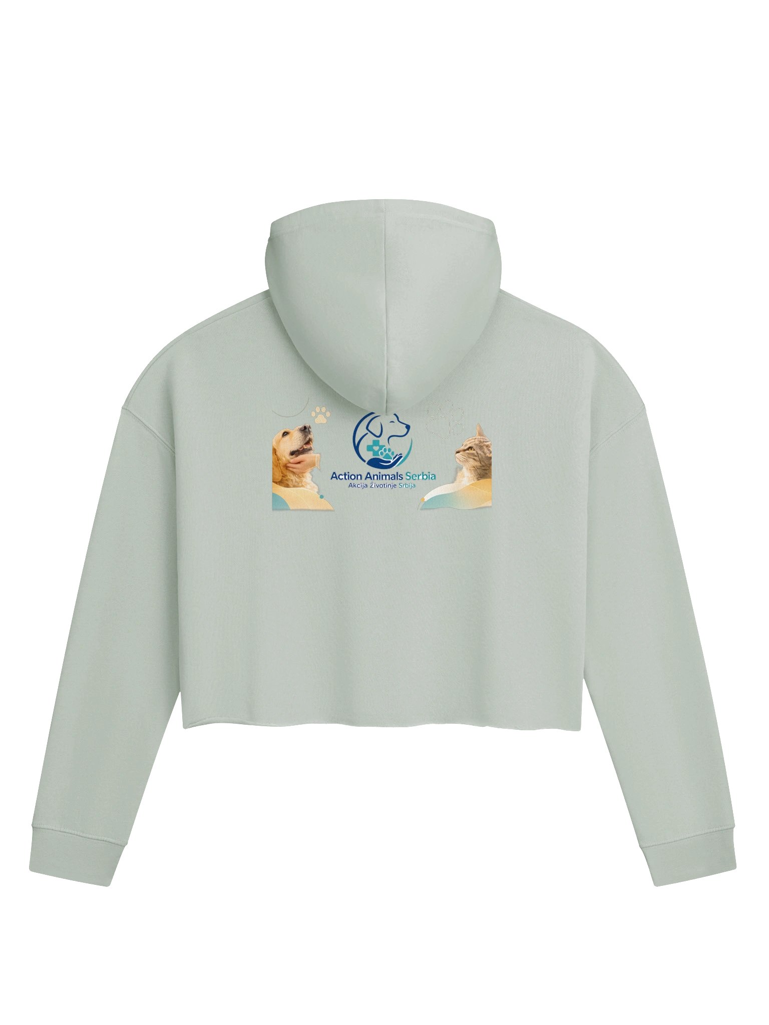 AAS · Original Logo – Cropped Hoodie product image (2)