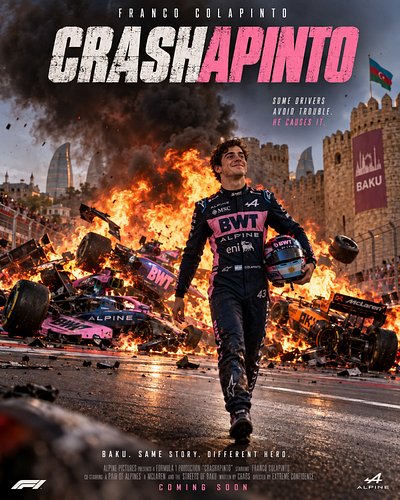 Bring back Doohan!

Just kidding 

#f1 #baku #alpine #gasly #colapinto