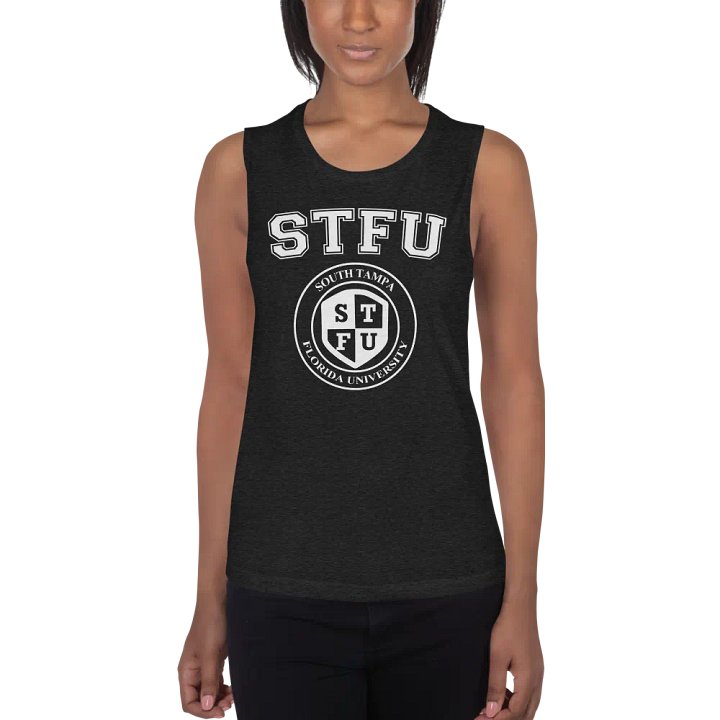 Women's Muscle Tank Top Dark Colors product image (1)