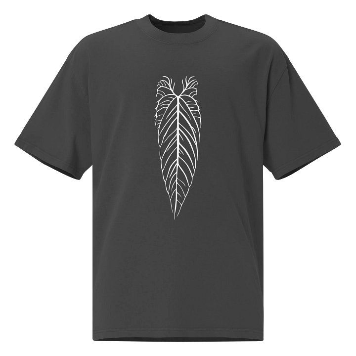 ANTHURIUM WAROCQUEANUM SKELETON - Oversized Faded T-Shirt product image (2)