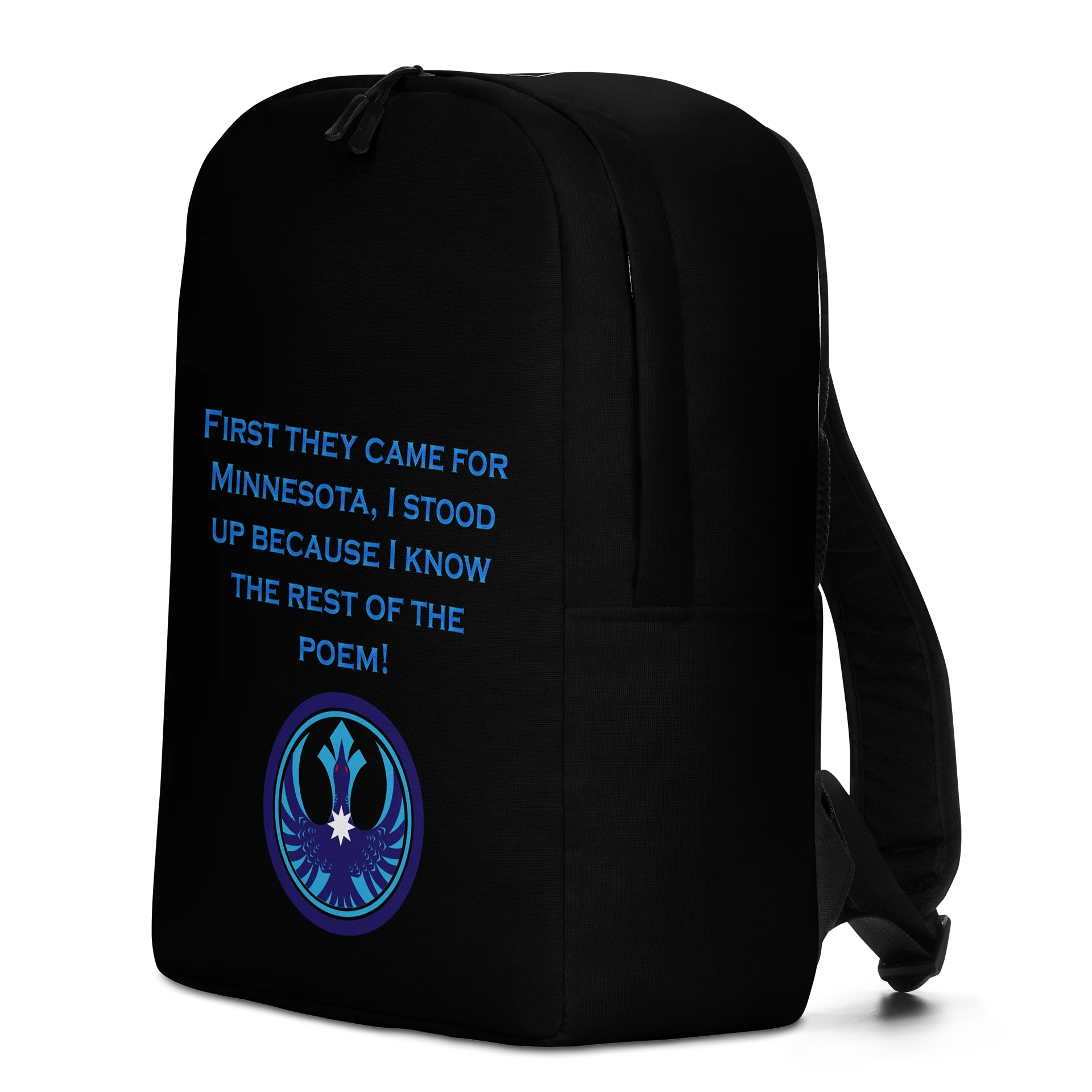 Limited Edition: First they came for Minnesota Backpack product image (2)