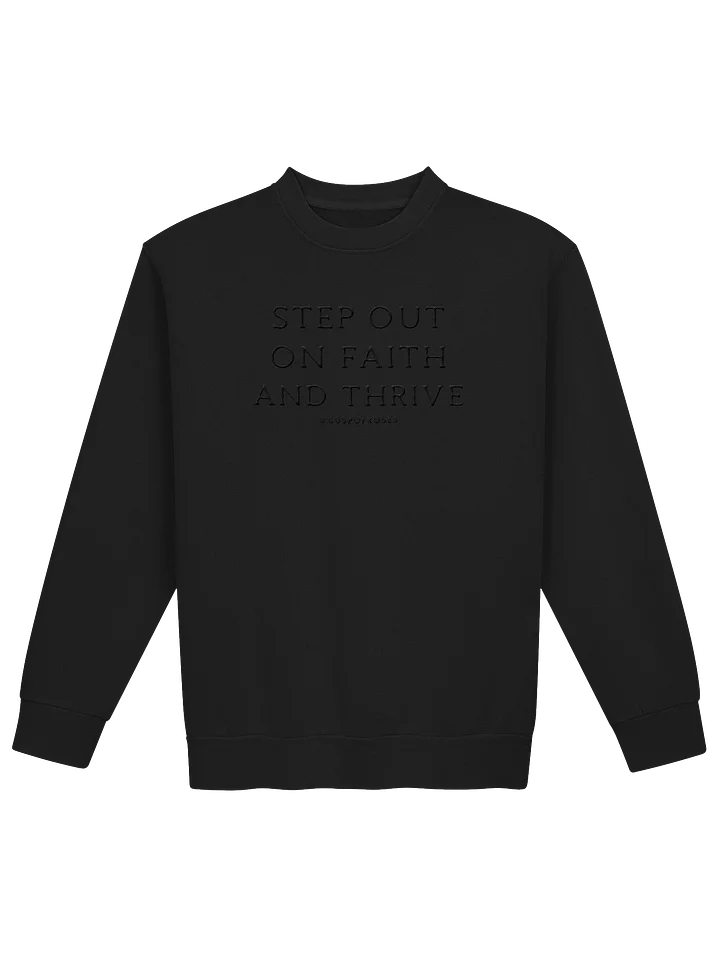 s.o.o.f.a.t. black embroidered sweatie product image (1)