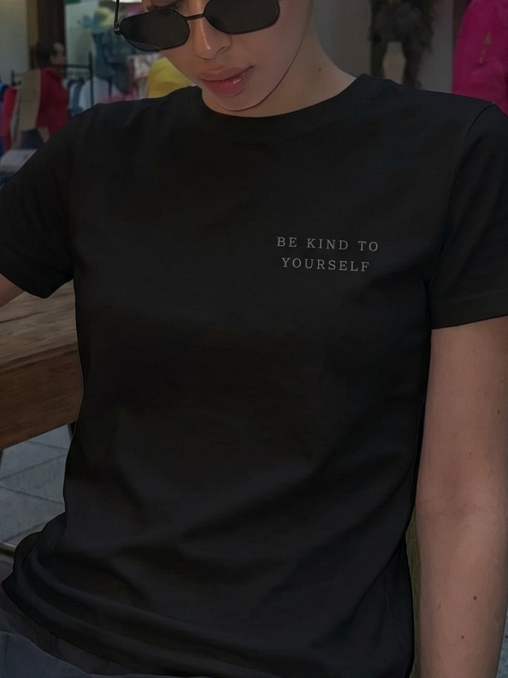 Be Kind To Yourself T-Shirt – Mental Health Self-Care Tee | The Rest Club Co. product image (1)