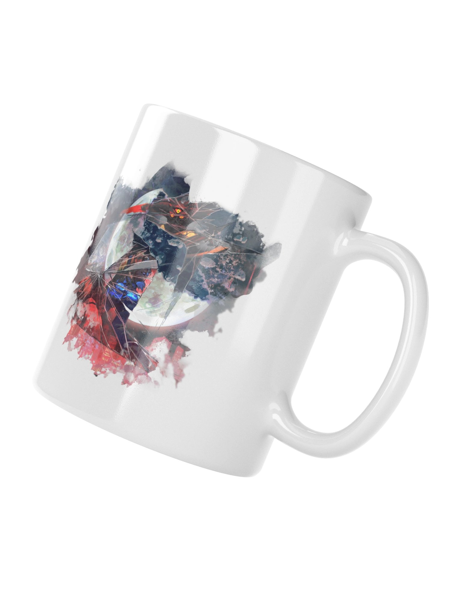 Shadow White Glossy Mug product image (10)