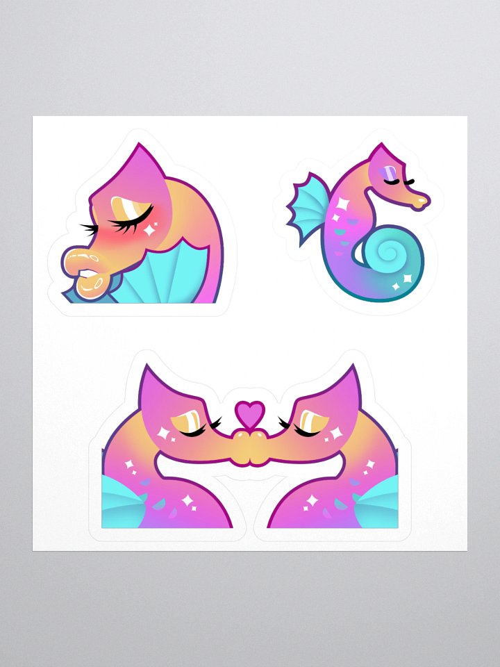 SQ Pool Party 6: Sixhorse Stickers product image (1)