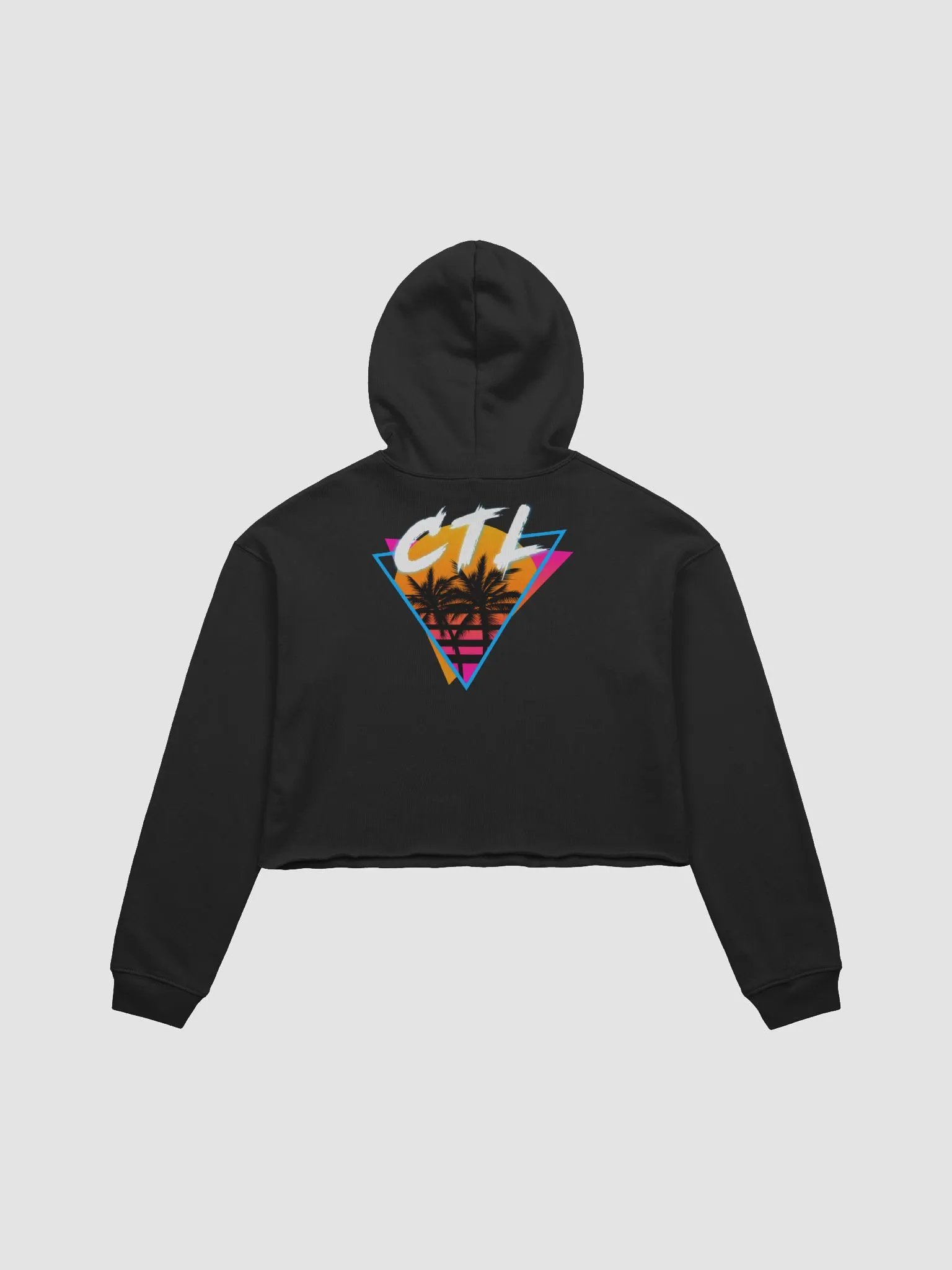 CTL LA Logo Fleece Crop Hoodie product image (4)
