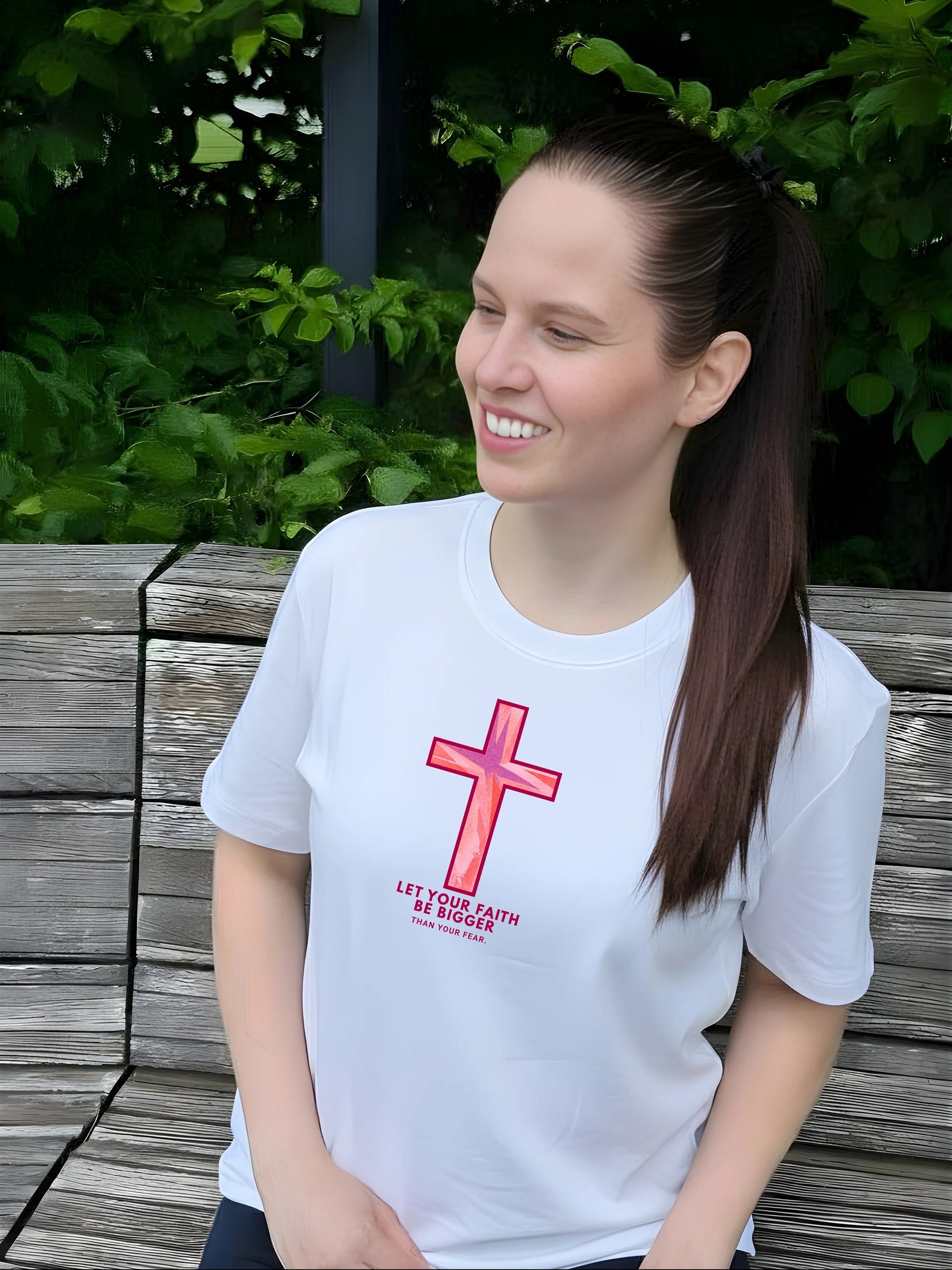 Faith Over Fear Bible Inspired T-shirt product image (1)