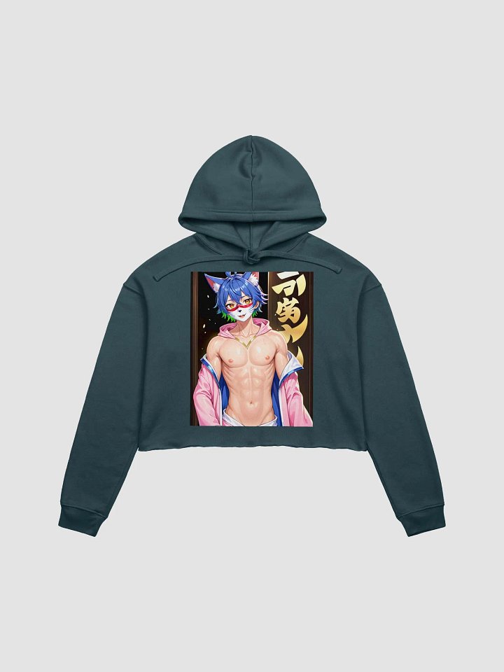 Crop Hoodie NSFW Bad+Logo product image (5)