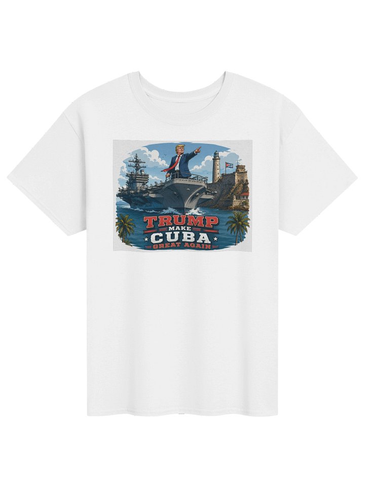 Camiseta Blanca – Trump Make Cuba Great Again | PAC product image (1)
