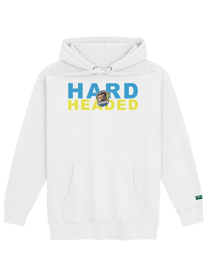 Denver Scream Hard Headed Slogan Series Hoodie product image (1)