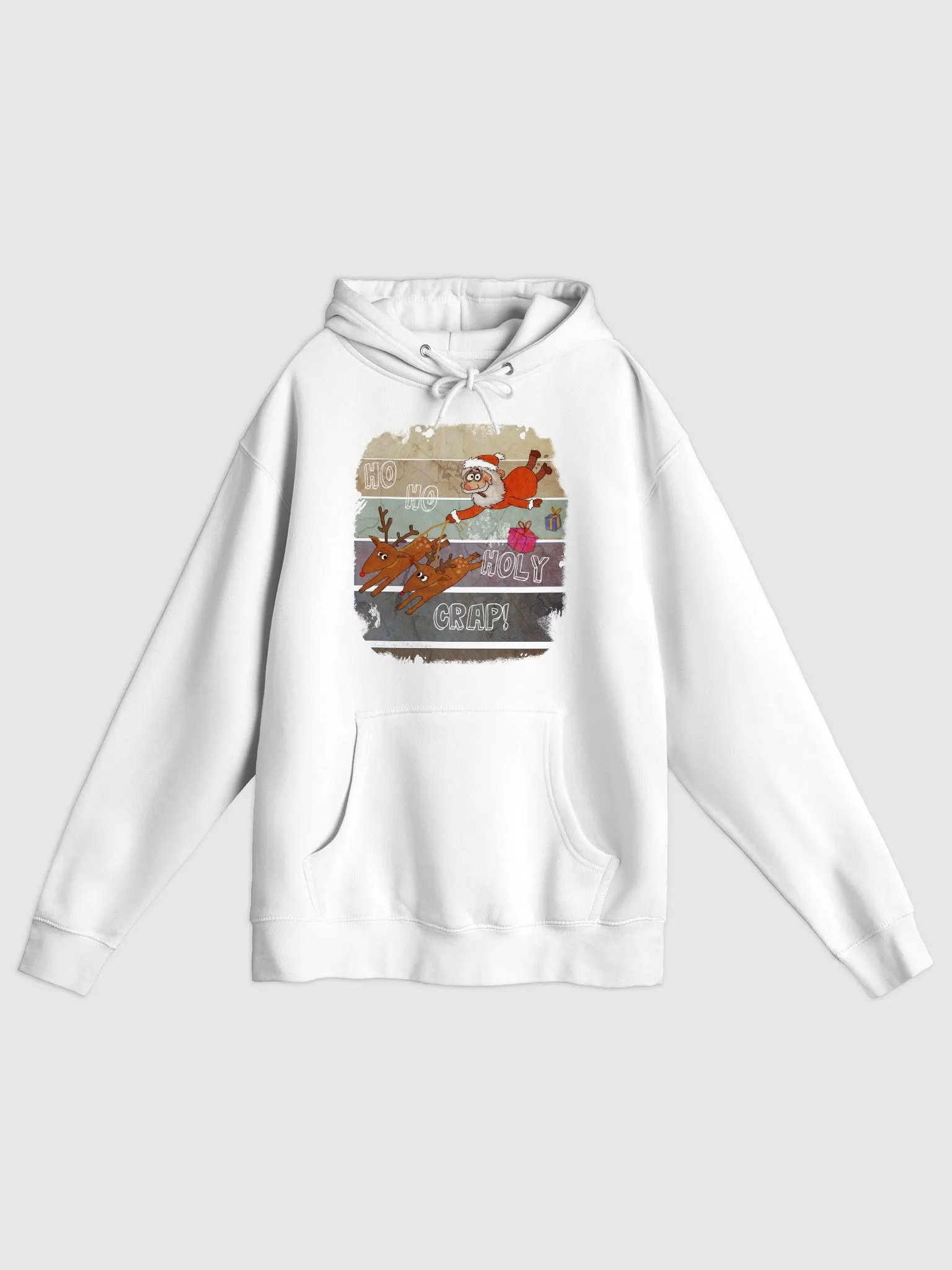 Holiday - Ho Ho Holy Crap! on Lane 7 Premium Hoodie product image (5)
