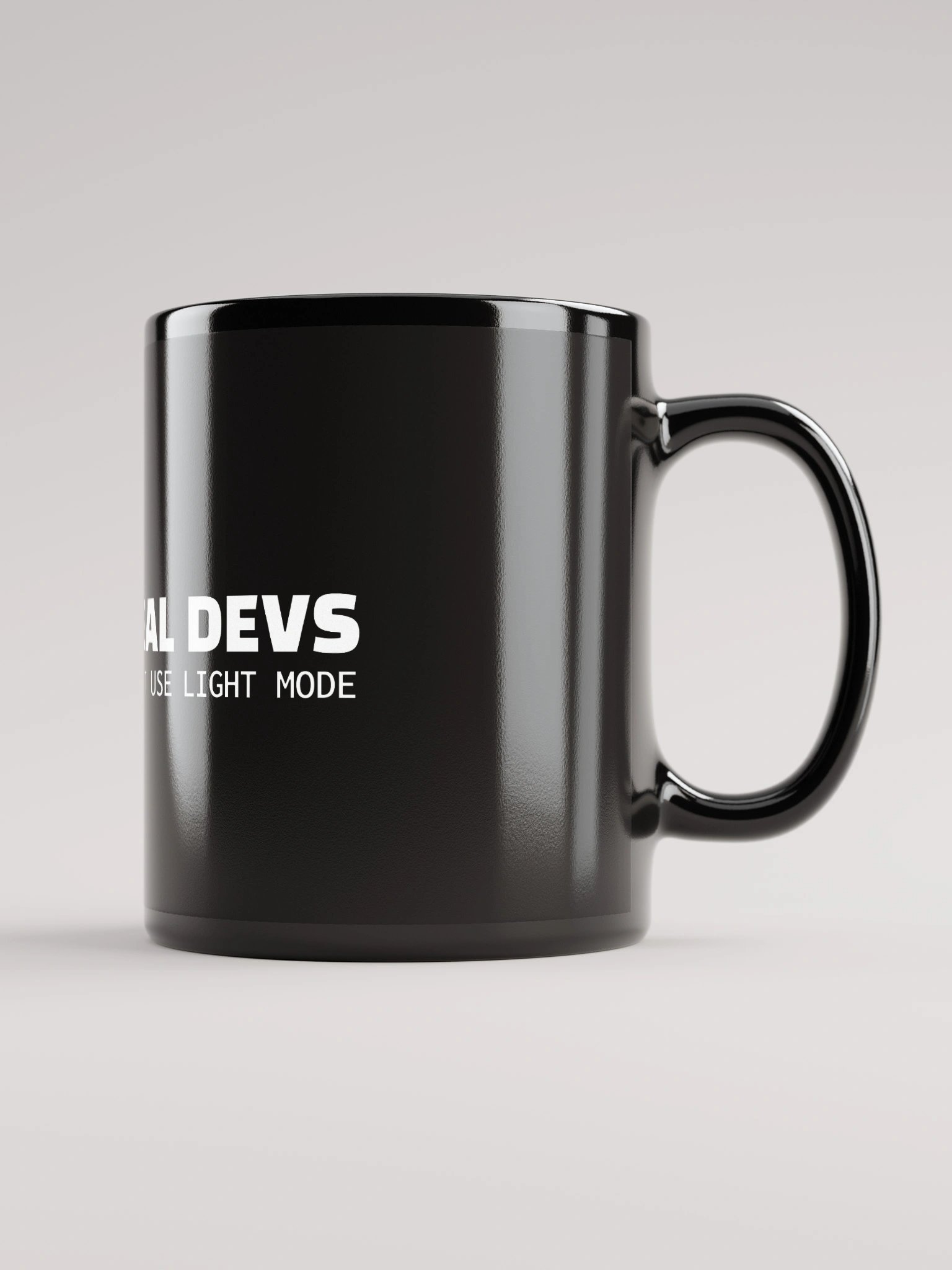 "I Live Life on Dark Mode" Mug – Built for Code After Hours product image (2)