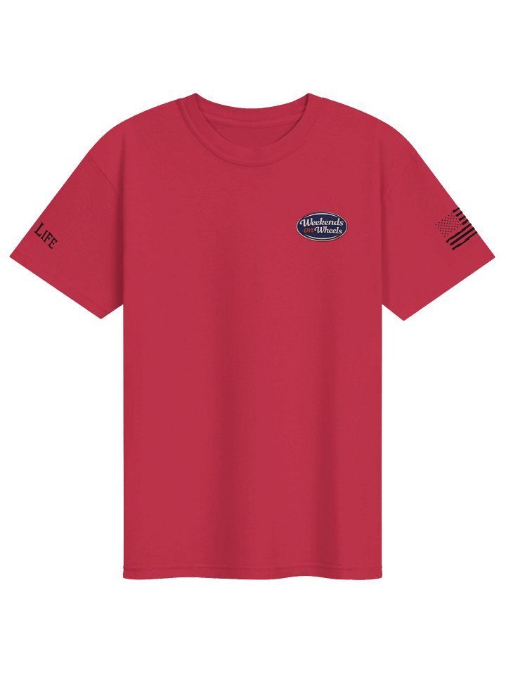 Blue Oval Pullin' Our Weekend Pride Tee product image (6)