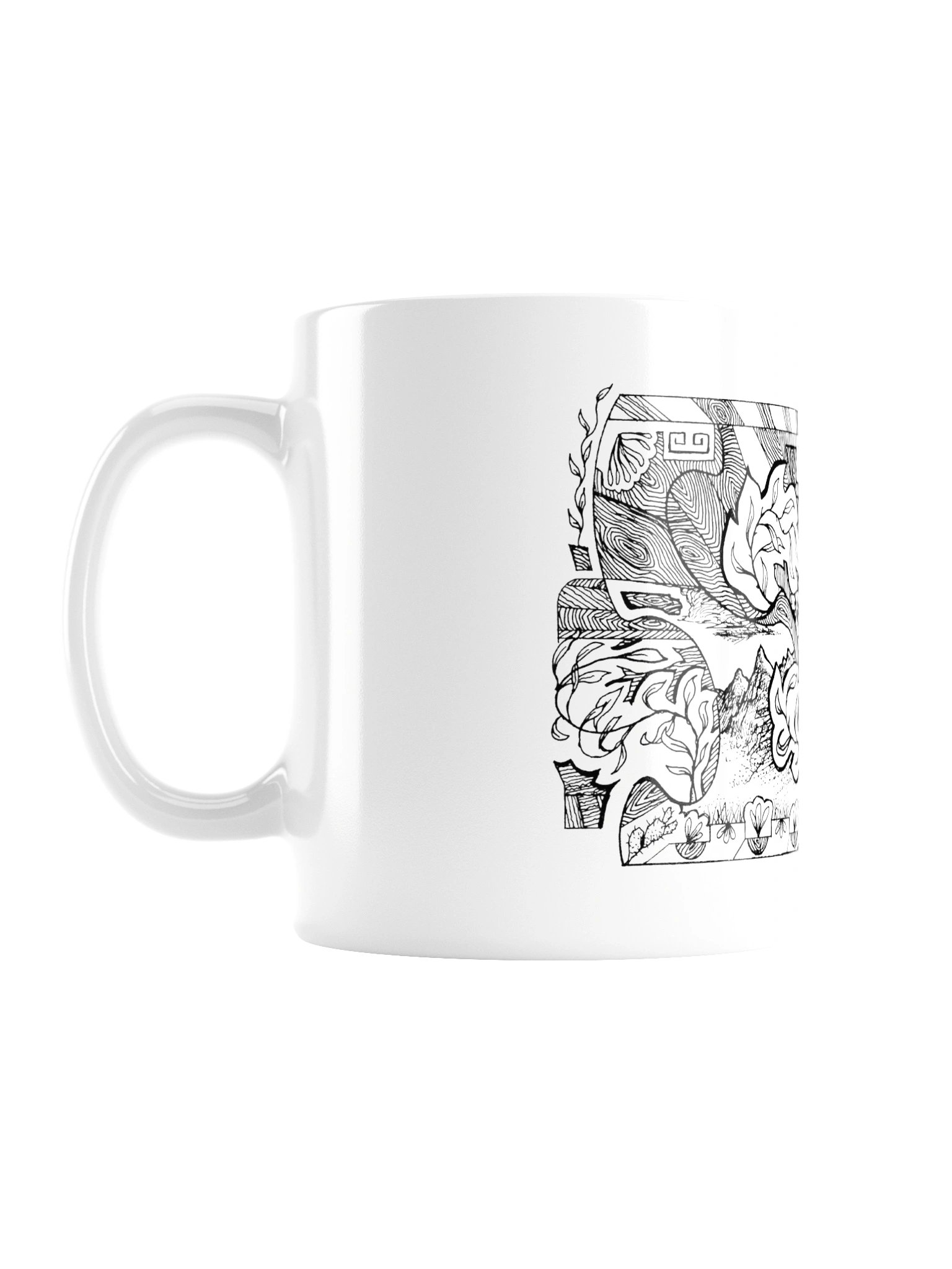06JL3041 Sunflower Sunrise mug by Litchfield Studio product image (1)