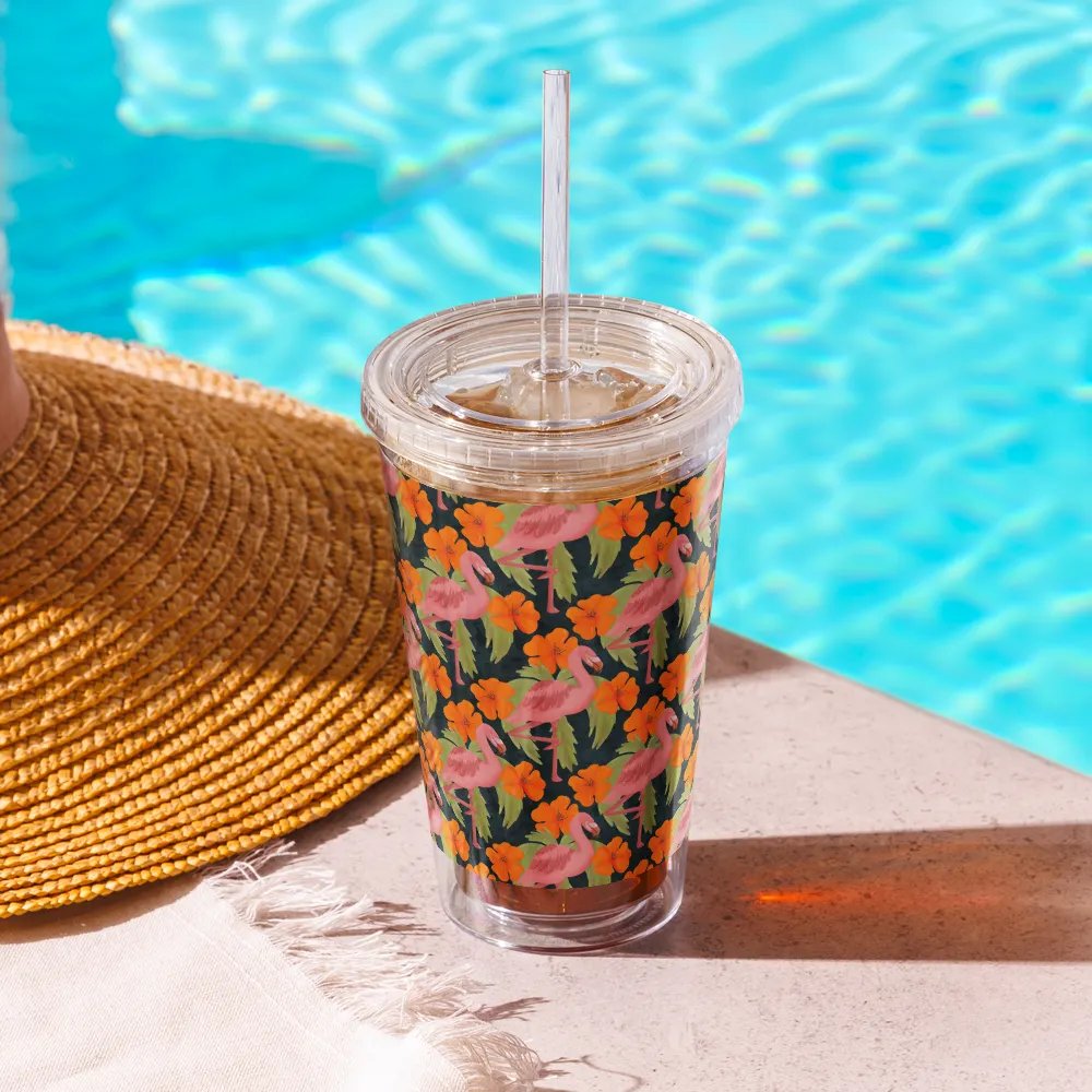 Flamingo, Yes! Insulated Tumbler product image (10)