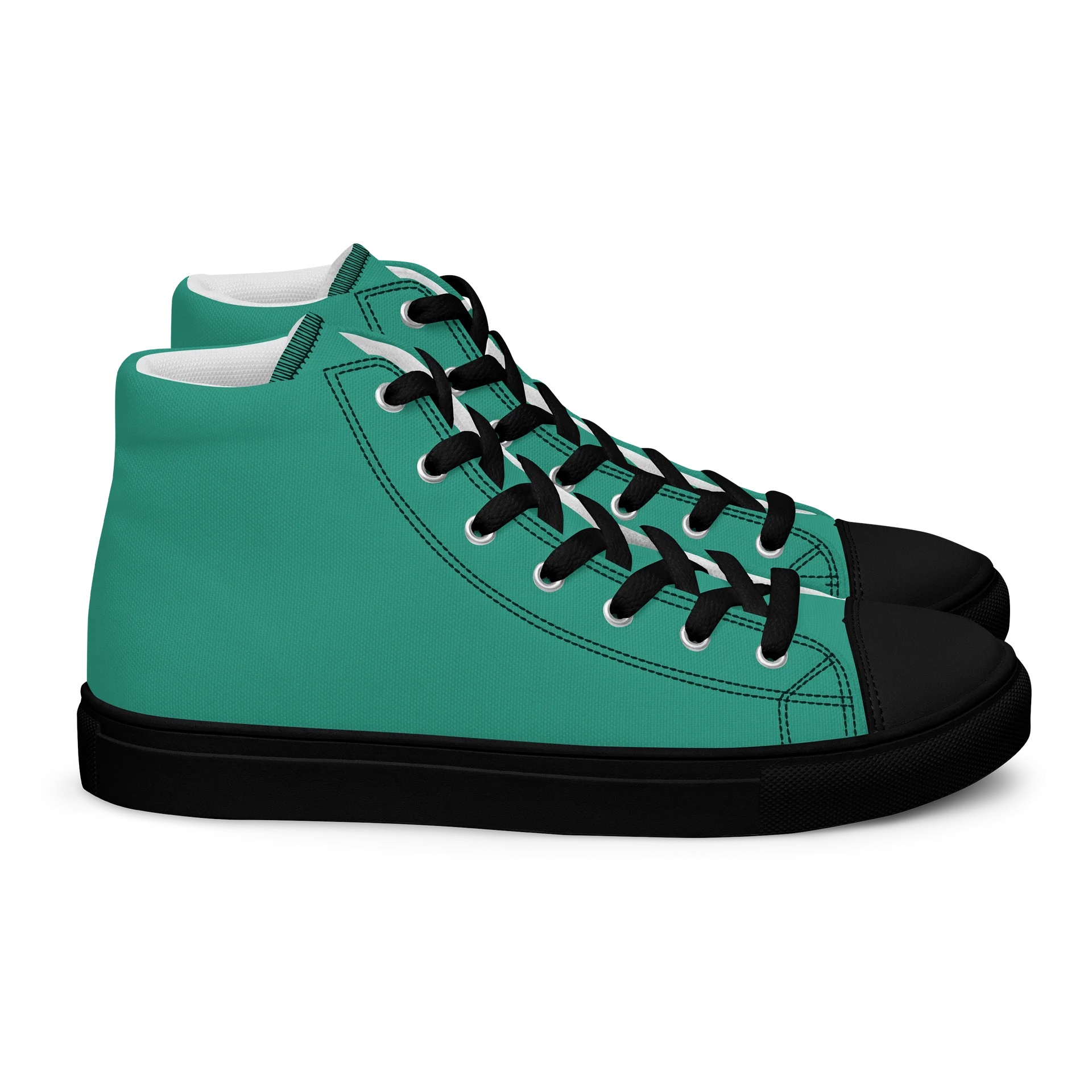 WORK YOUR DOG — Retro Graphic Women's High-Top Sneakers product image (2)
