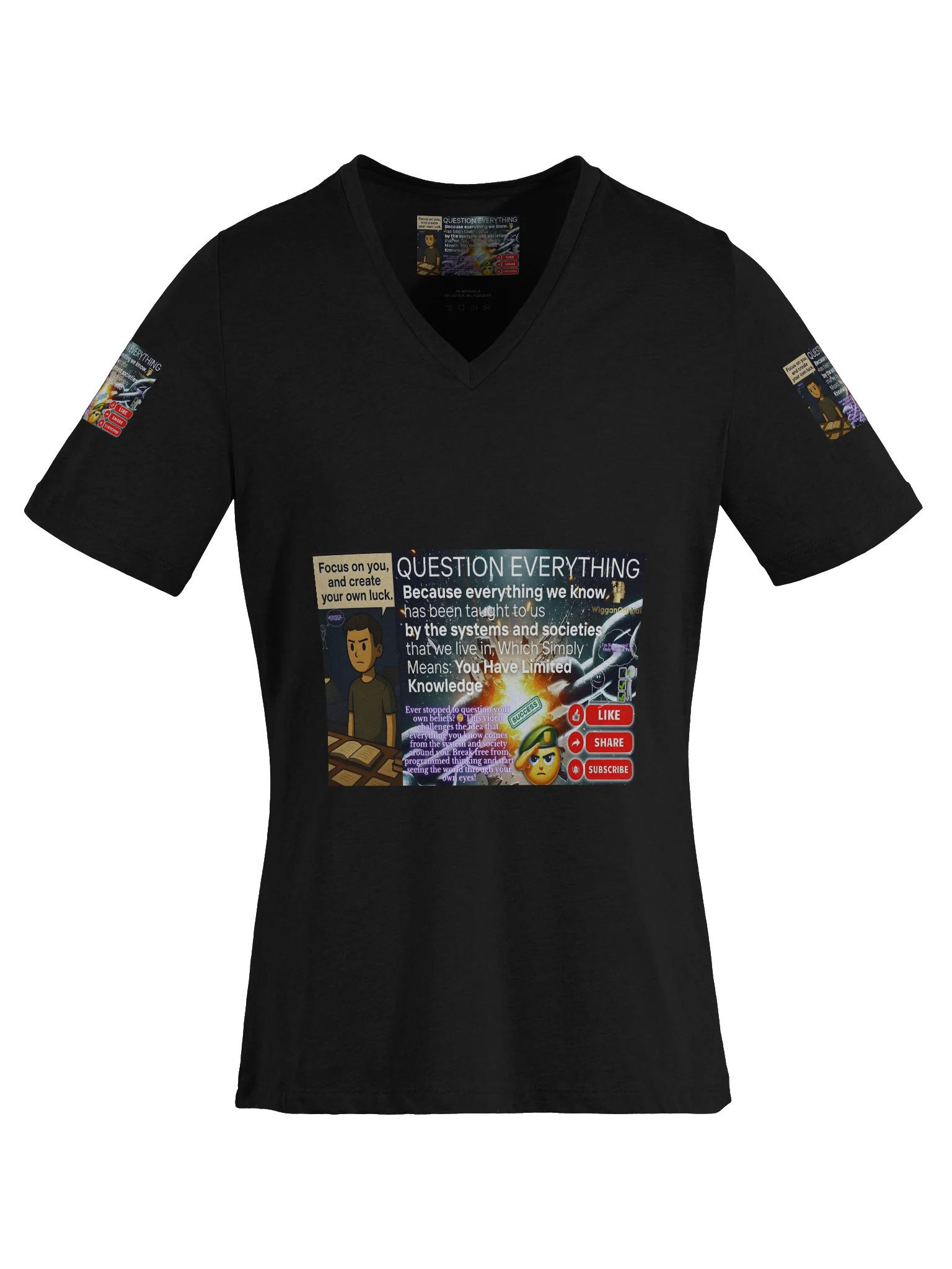 WigganOfficial Question Everything Women's Relaxed T-Shirt product image (6)