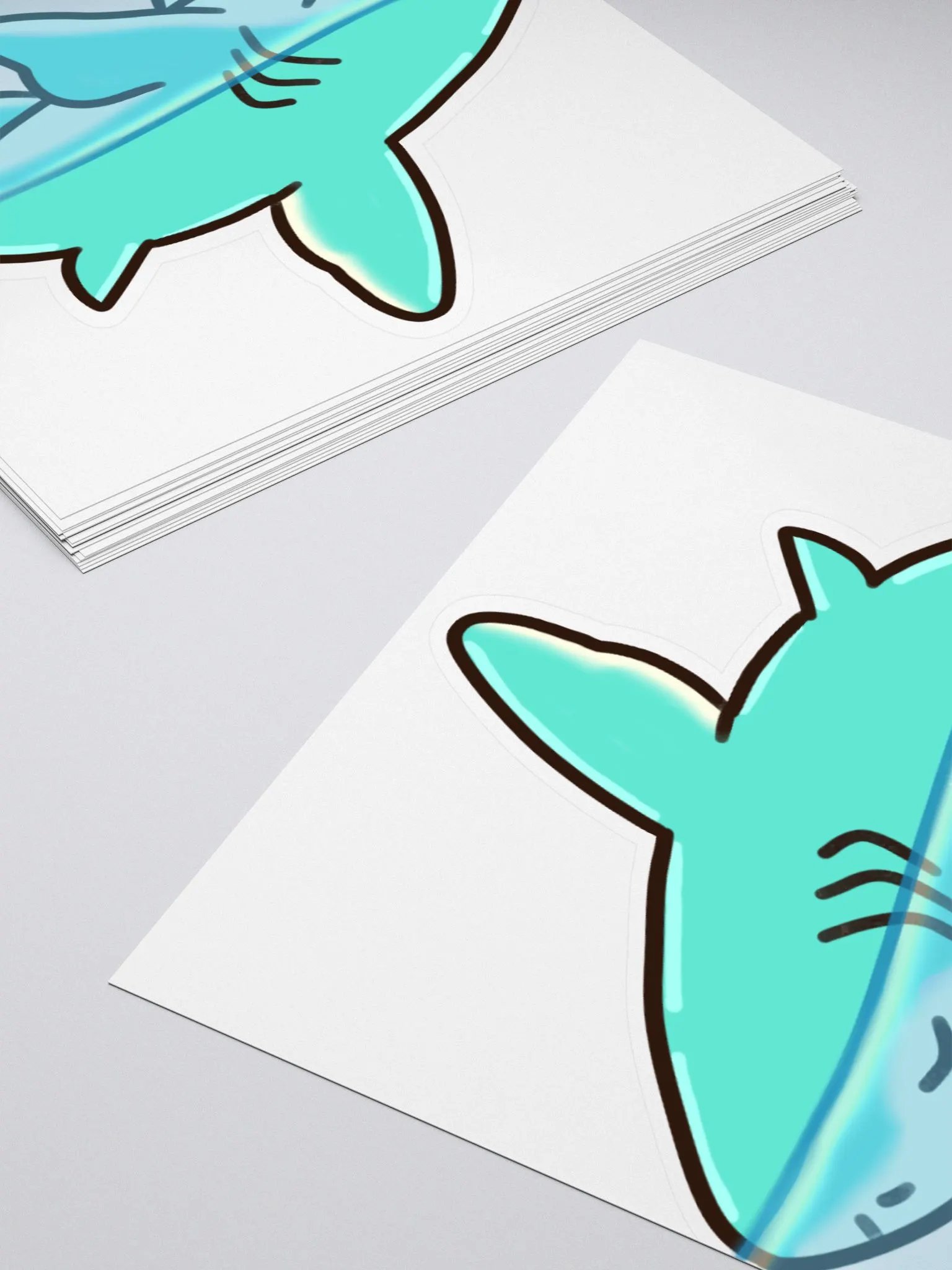 Shark Sleep Sticker product image (10)