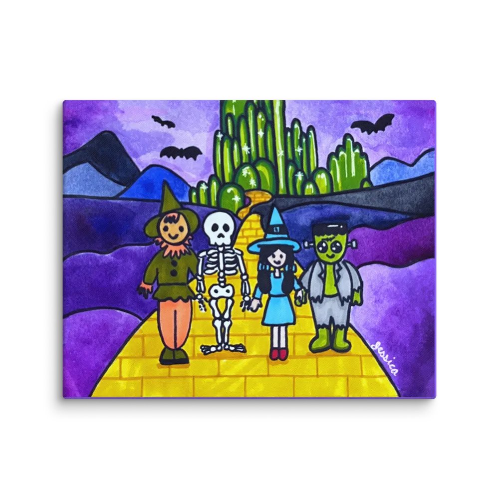 Golden Path Squad Canvas product image (1)