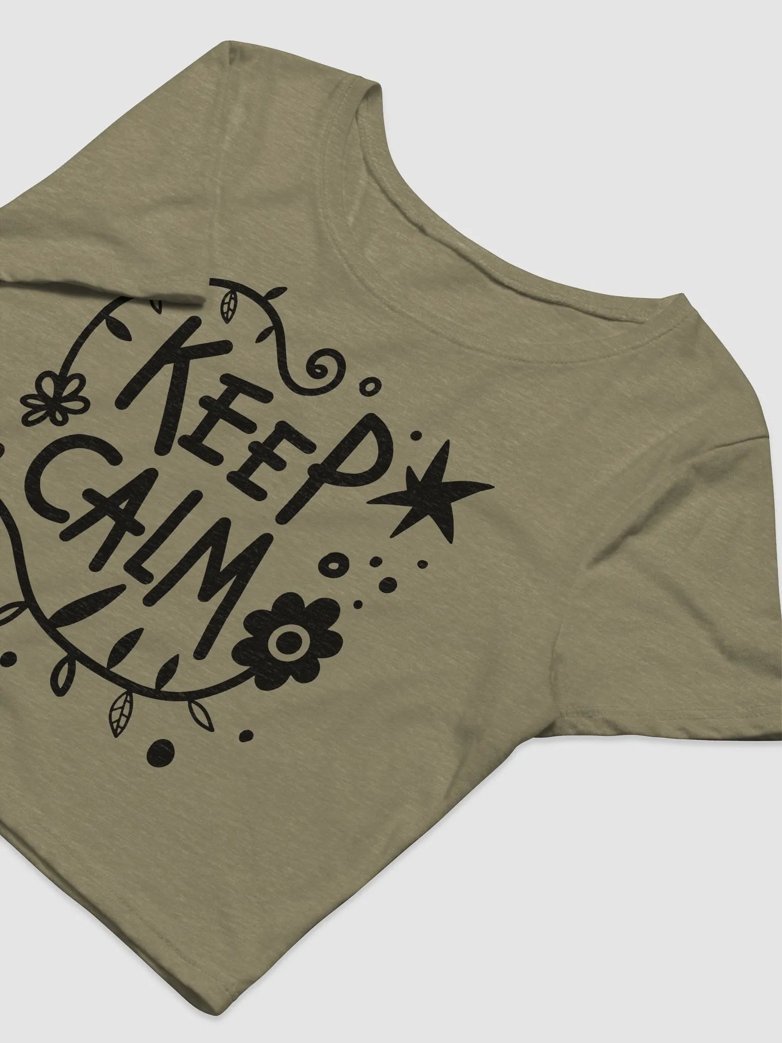 Keep Calm Crop T product image (10)