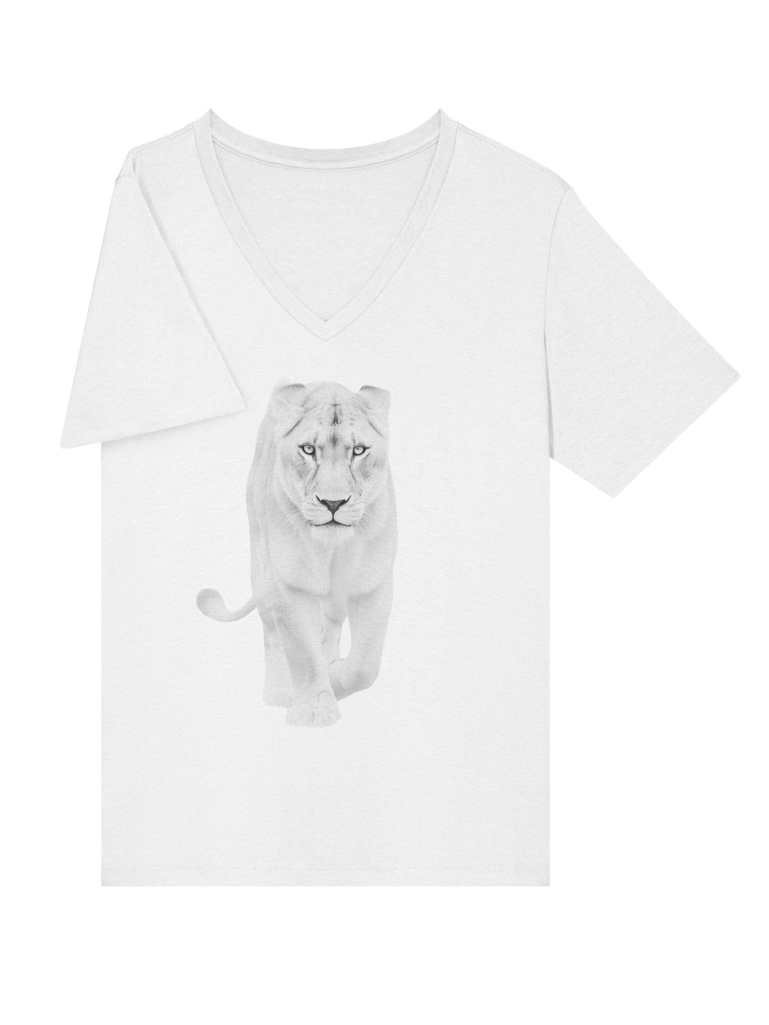Ethereal Lioness V-Neck Tee product image (5)