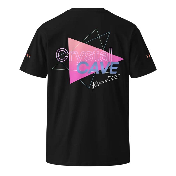 Crystal Cave T-Shirt BLACK product image (2)