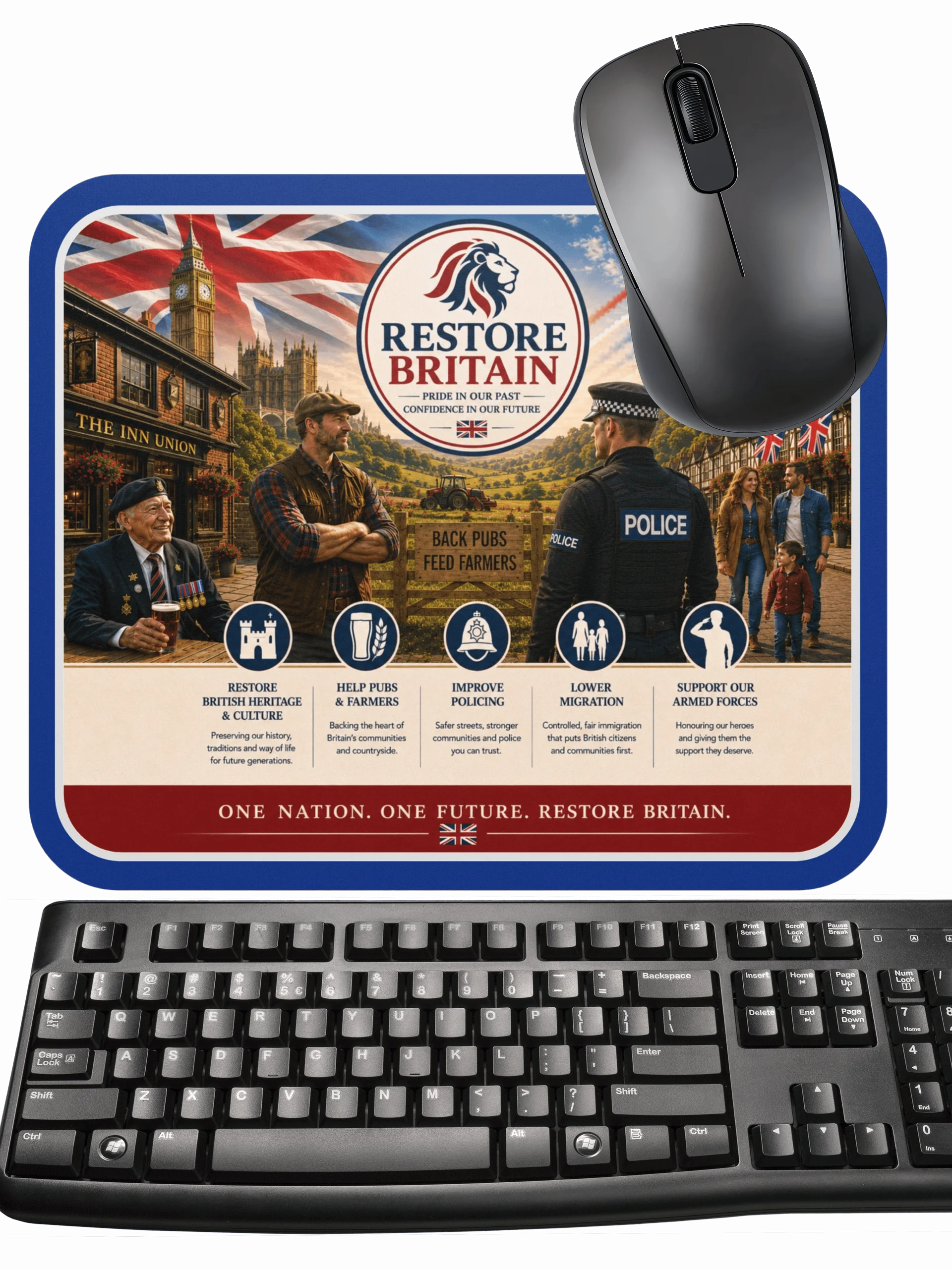 Restore Britain Campaign Mouse Pad product image (3)
