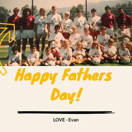 Happy Father's Day @clint_greenwood_soccer_academy