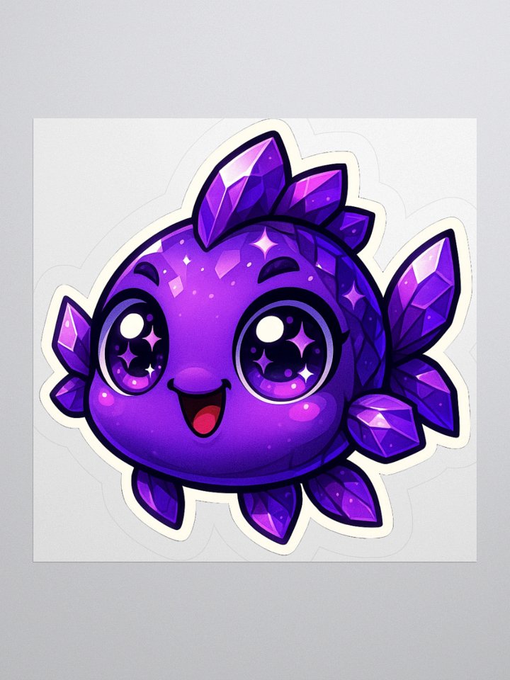 Amethyst (February) Fish Sticker product image (1)
