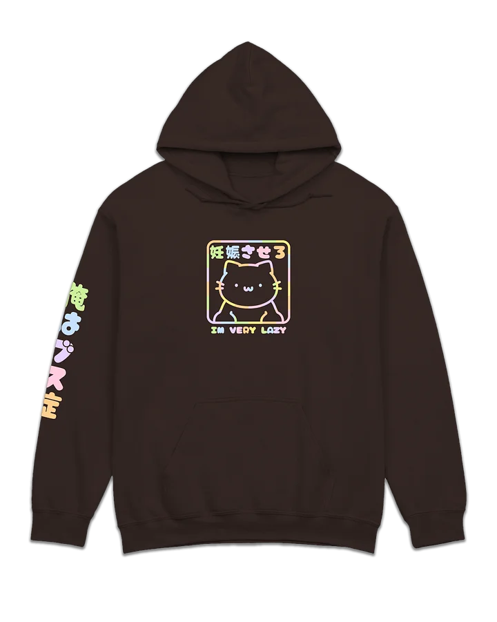 _(:3」∠)_LAZY hoodies🌈 product image (3)