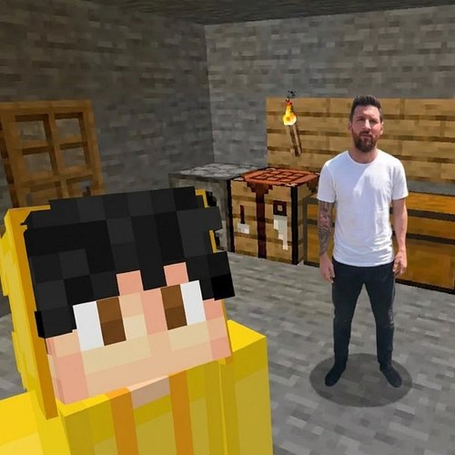 La Cabra 🐐🐐 y messi #minecraft #worldcup2026 #messi