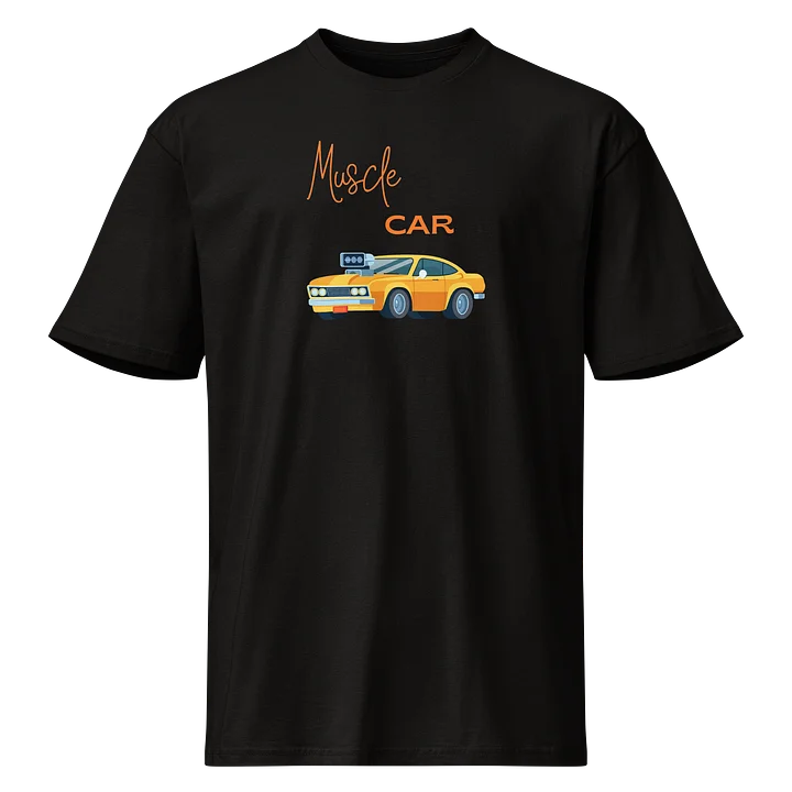 Muscle Car Black Tee product image (1)