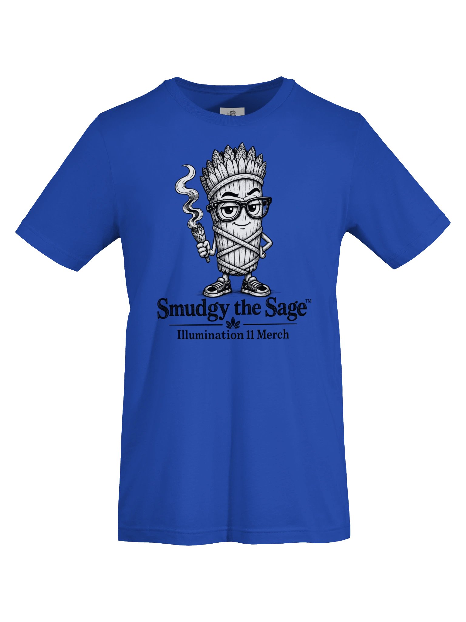 Smudgy the Sage™ – Funny Smudge Bundle Character T-Shirt product image (2)