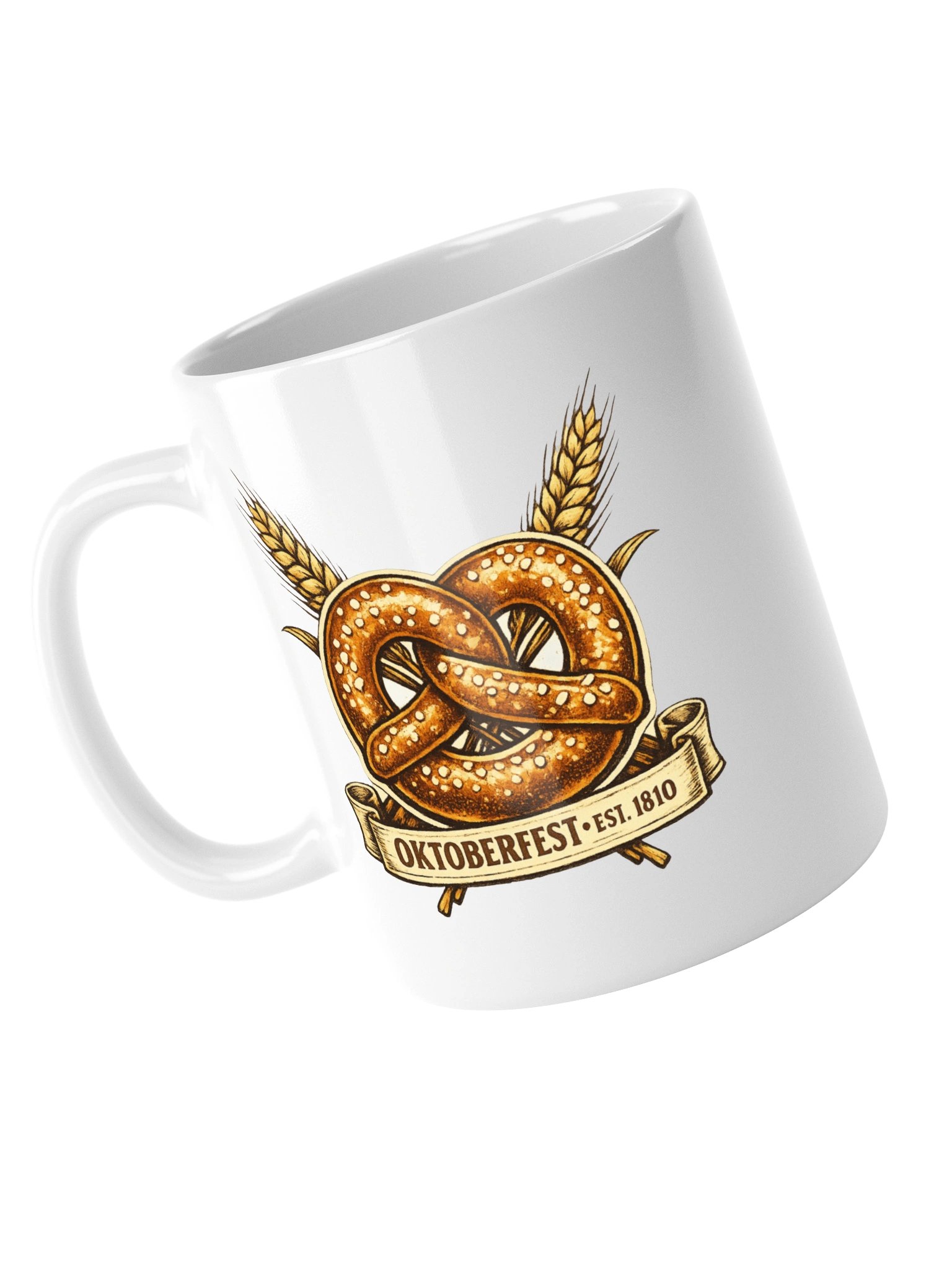 Oktoberfest Pretzel Vintage Mug product image (5)