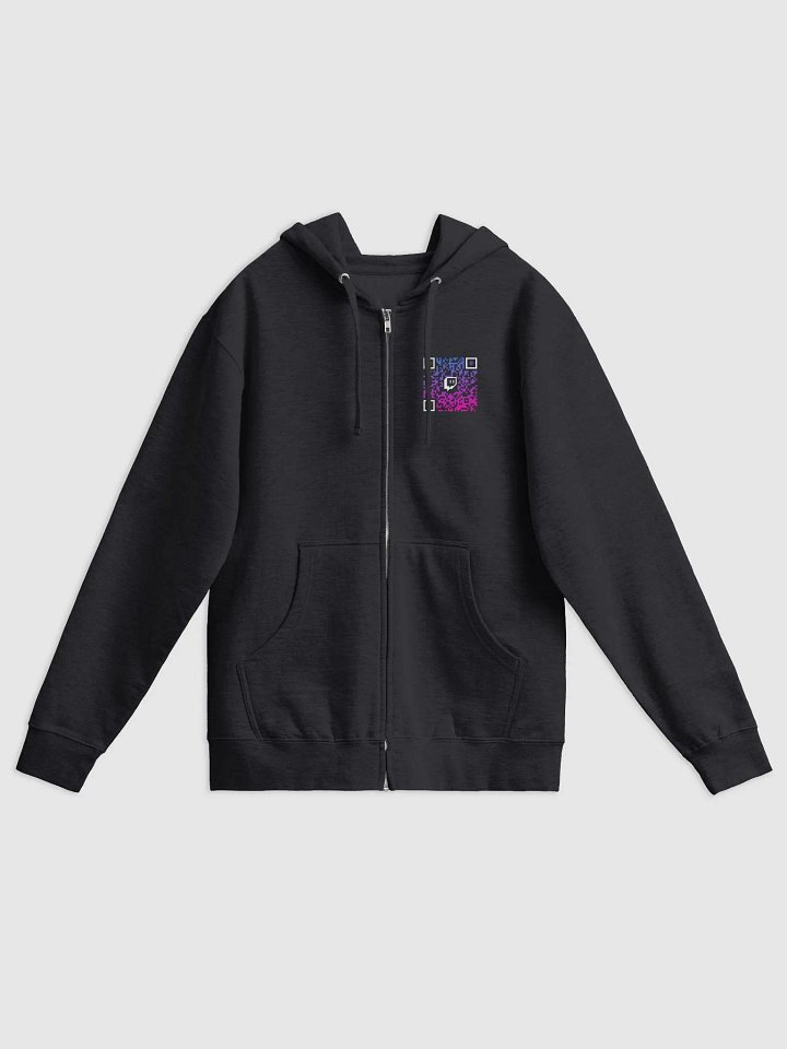 MA Twitch QR Code Zip-Up Hoodie product image (3)