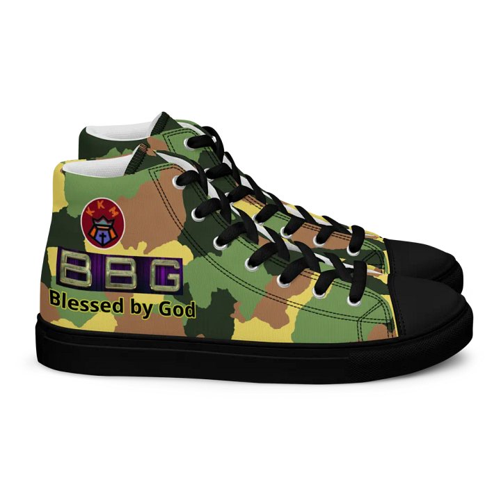 Camouflage BBG High Tops - Black Soles product image (2)