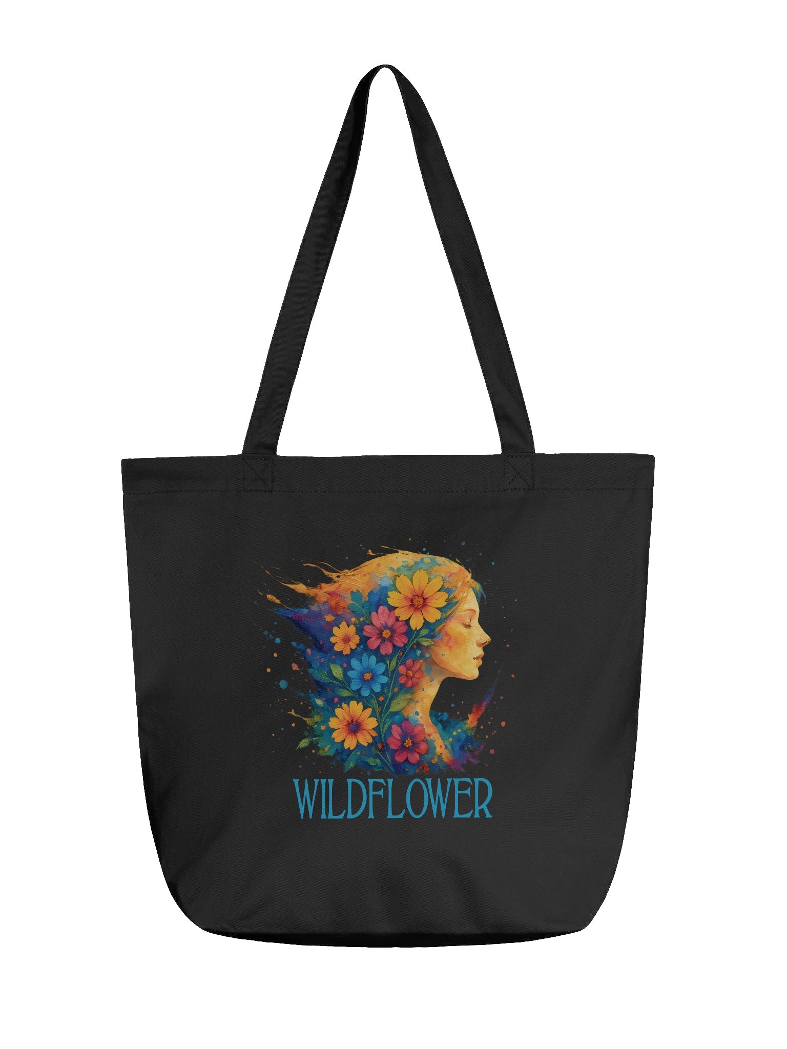 Wildflower Tote Bag – Boho Floral Naturecore Artistic Carryall product image (1)