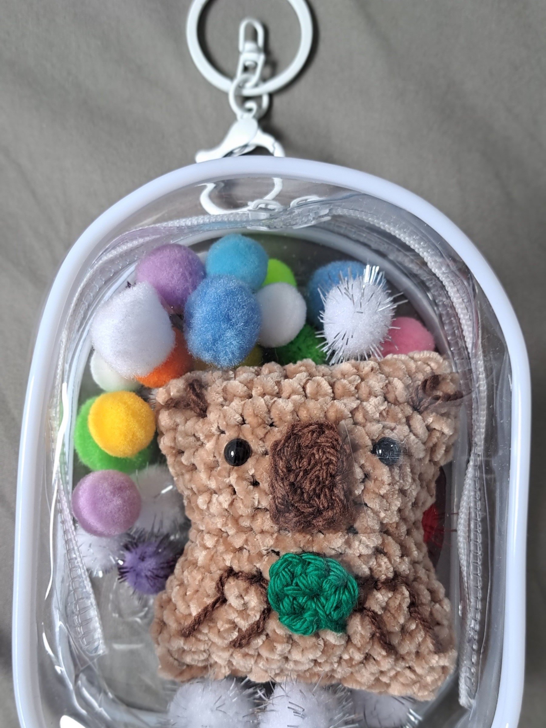 鉤織童年回憶 - 朱古力小樹熊仔餅乾 Crochet Pattern in PDF + Tutorial Video - Mini Choco Koala Cookie product image (5)