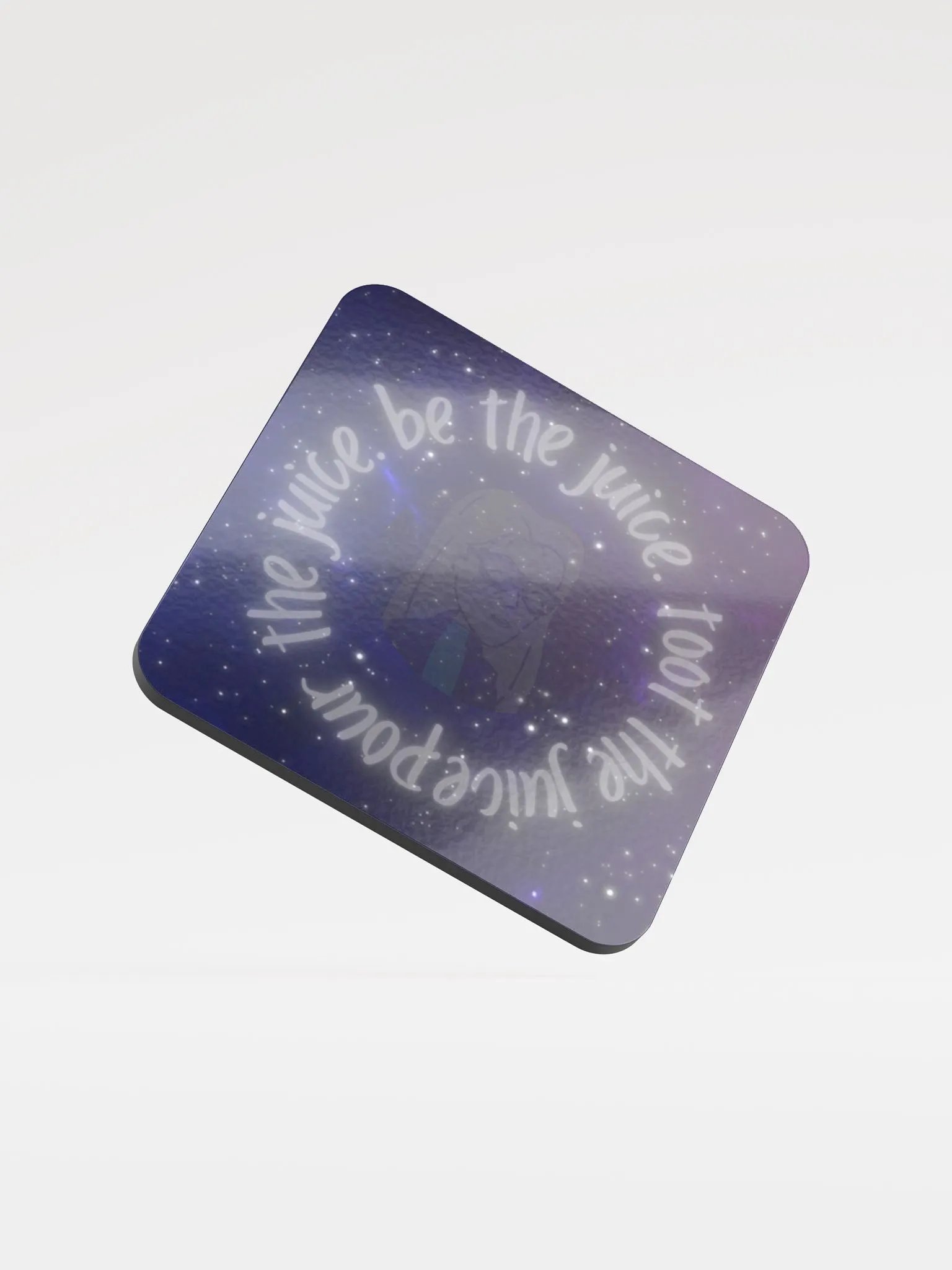 Pour. Be. Toot. White Text Coaster product image (1)