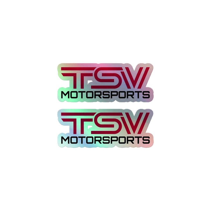 TSV Motorsports Holographic Sticker Sheet product image (1)