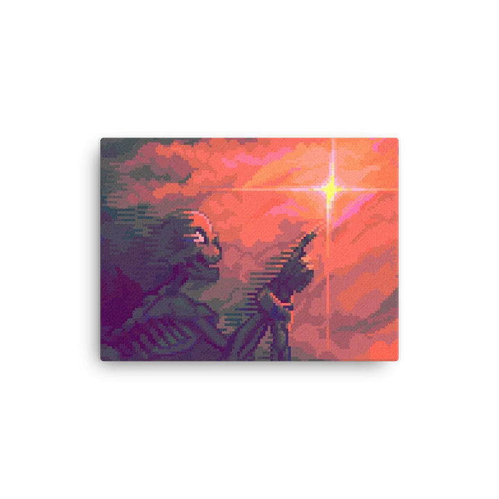 Wish Upon A Star Pixel Art Canvas Print product image (9)
