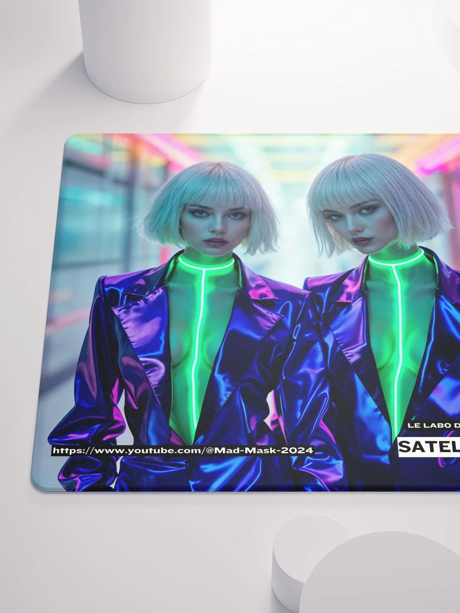 Mouse Pad Gaming Satellite Chic product image (6)