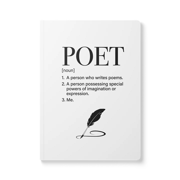 Poetry is Life Softcover Journal product image (1)
