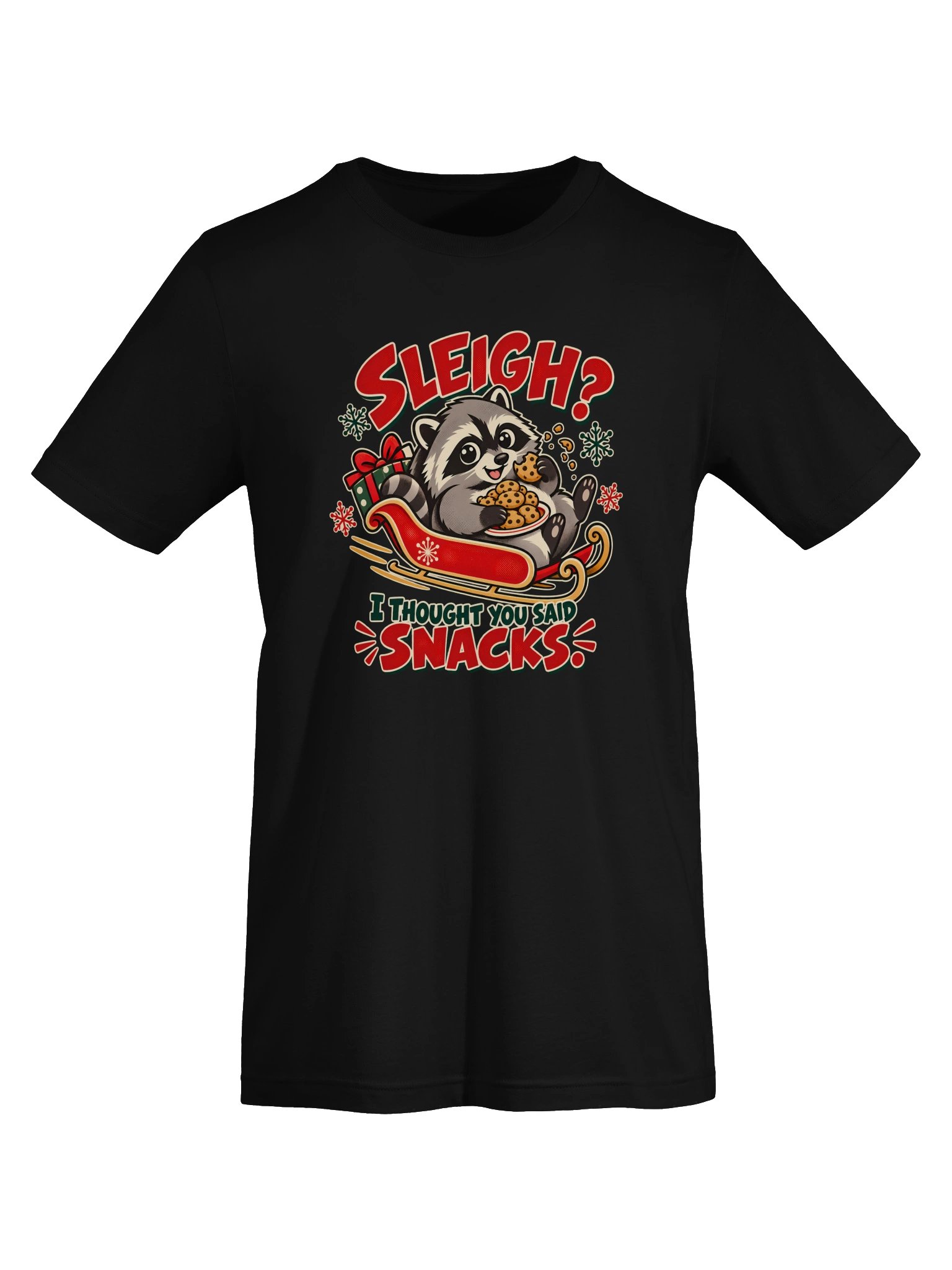 Sleigh? I Thought You Said Snacks — Jimothy Tee product image (5)