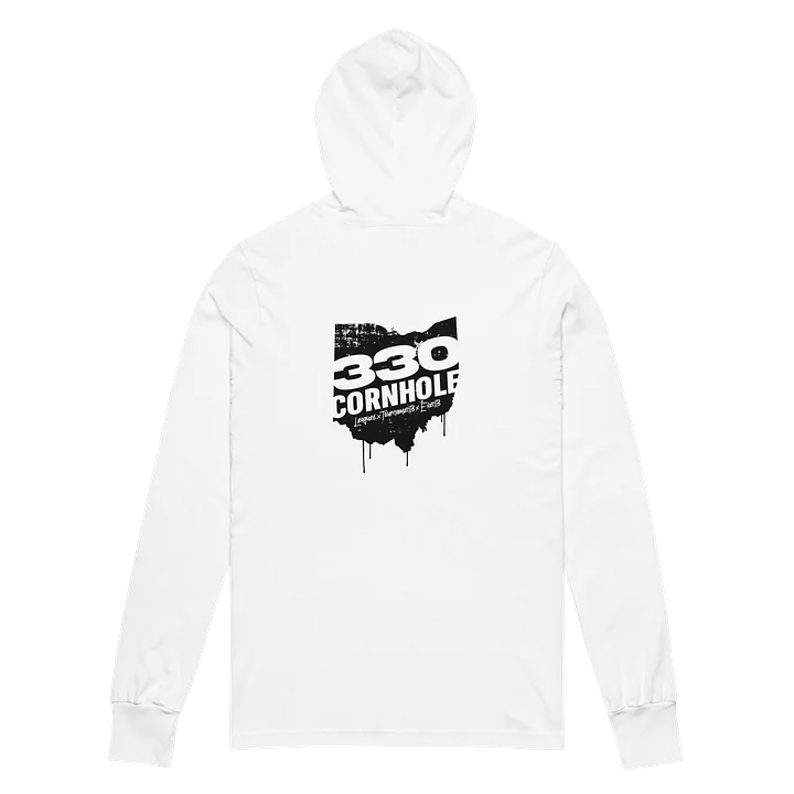 Bella+Canvas Ohio 330 Cornhole Graphic Lightweight Hoodie product image (2)